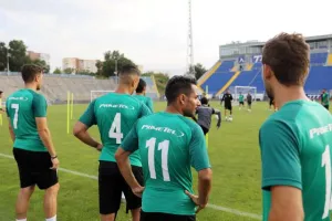 (ΦΩΤΟΣ) Προπόνηση στην Vivacom Arena