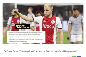 (Van de Beek) Όπως με Άγιαξ, ΕΤΣΙ και με ΑΠΟΕΛ! 
