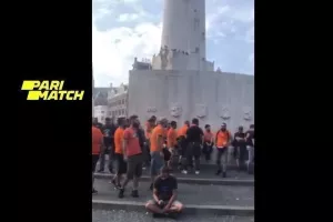"Ζέσταμα" με συνθήματα οι ΑΠΟΕΛίστες! (βίντεο/φώτος)