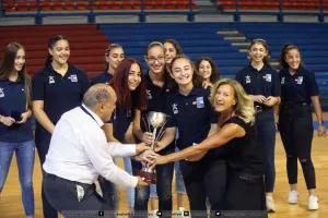 Βραβεύθηκαν οι Εθνικές Γυναικών Κ16 και Ανδρών Κ18