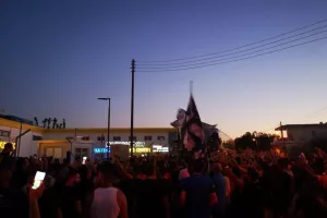 ΧΑΜΟΣ στον Αρχάγγελο! (βίντεο/φώτος)