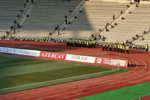 (Καραμπάχ-ΑΠΟΕΛ) ΕΚΑΤΟΝΤΑΔΕΣ άνδρες ασφαλείας, Δρακόντεια μέτρα!