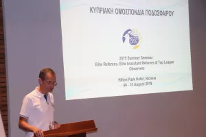 Άρχισε το ετήσιο Σεμιναρίο Διαιτησίας