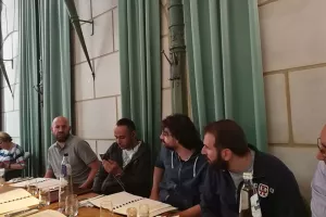 Γεύμα... στη Γάνδη (φώτος)