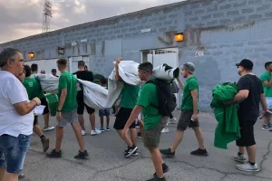 "Ζεσταίνονται" οι οργανωμένοι (φώτος)