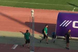 Η άφιξη της ΑΕΚ (βίντεο/φώτος)