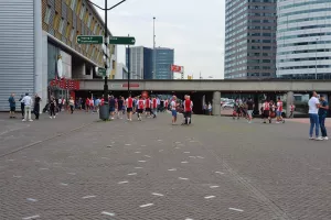 Η άφιξη του ΑΠΟΕΛ στην "Johan Cruijff ArenA" (βίντεο/φώτος)