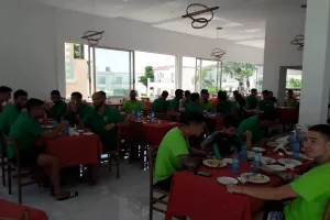 Στιγμές... απ' την διαμονή στο Freij Resort και τις προπονήσεις (Φώτος)
