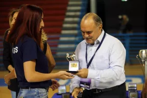 Ο Πρόεδρος του ΚΟΑ έκανε τις απονομές στις Εθνικές μας