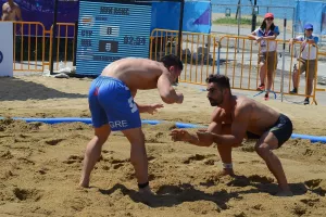 Έμεινε 4ος ο Μάμα στο Beach Wrestling