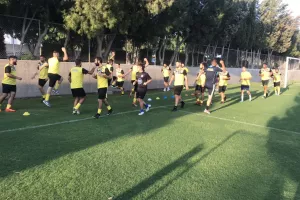 Πρώτη προπόνηση για την Αφροδίτη (φώτος)
