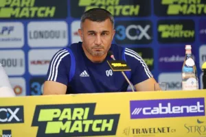 GURBANOV: "Θα προτιμούσα να παίζαμε σε γεμάτο γήπεδο, να μην κάνουν το παιχνίδι τους"