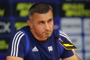 GURBANOV: "Θα προτιμούσα να παίζαμε σε γεμάτο γήπεδο, να μην κάνουν το παιχνίδι τους"