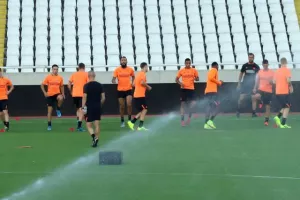 Η προπόνηση της PSV στο ΓΣΠ (φώτος)