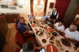 ΑΠΟΕΛ/Γεύμα στα ΜΜΕ (φώτος)
