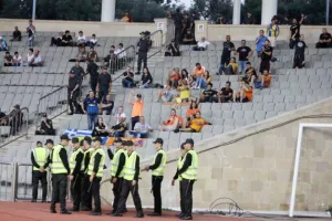 Οι ΑΠΟΕΛίστες στο "Tofiq Bahramov" (Φώτος)