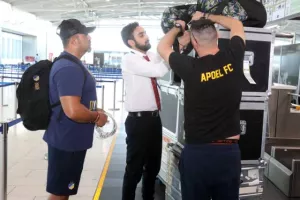 ΑΠΟΕΛ/ "Πέταξε" για Ολλανδία (Φώτος)