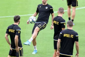 (ΦΩΤΟΣ) Προπόνηση στο Γιόχαν Κρόιφ Αρένα 