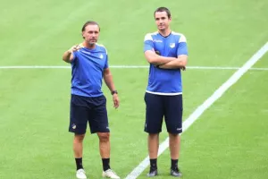 (ΦΩΤΟΣ) Προπόνηση στο Γιόχαν Κρόιφ Αρένα 