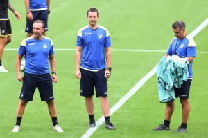 (ΦΩΤΟΣ) Προπόνηση στο Γιόχαν Κρόιφ Αρένα 