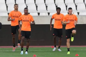 Η προπόνηση της PSV στο ΓΣΠ (φώτος)