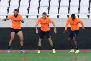 Η προπόνηση της PSV στο ΓΣΠ (φώτος)