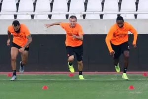 Η προπόνηση της PSV στο ΓΣΠ (φώτος)