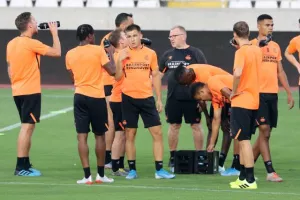 Η προπόνηση της PSV στο ΓΣΠ (φώτος)