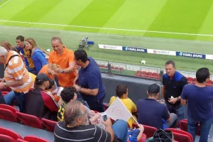 Οι ΑΠΟΕΛίστες στην ''Johan Cruijff Arena'' (φώτος)