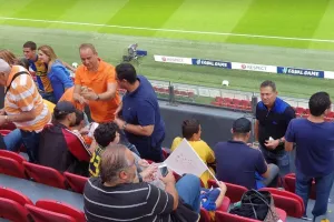 Οι ΑΠΟΕΛίστες στην ''Johan Cruijff Arena'' (φώτος)