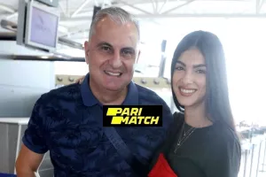 Πριν την πτήση... Άντρεα και Θωμάς!