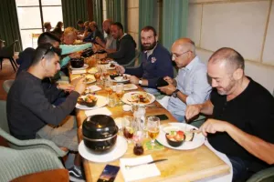 Γεύμα... στη Γάνδη (φώτος)