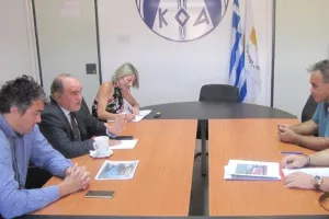 Ο Πρόεδρος ΚΟΑ συναντήθηκε με το σωματείο αυτοκινήτου Drift Club
