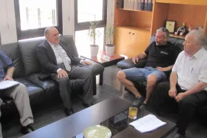 Ο Πρόεδρος ΚΟΑ συναντήθηκε με το Κ.Σ. Κυπερούντας