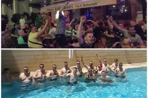 ΟΠΑΔΟΙ Σάμροκ/ Από pub... σε πισίνες με μπύρες! (Φώτος)
