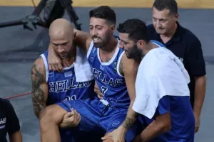 Ρήξη πρόσθιου χιαστού ο Αθηναίου