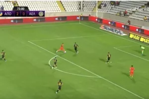Το τρίτο γκολ του ΑΠΟΕΛ (βίντεο)