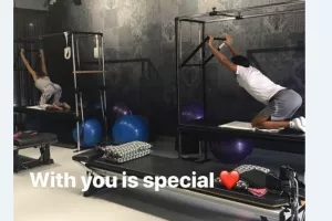Νούνο/Χριστίνα στο gym