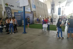 Το Fan Zone πριν το Καζακστάν (Φώτος & Βίντεο)