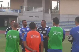 Η πρώτη προπόνηση της Εθνικής (Φώτος)