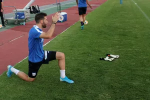 (ΦΩΤΟΣ) ΕΥΧΑΡΙΣΤΑ για Σιμόν - Ολοκληρώθηκε η προπόνηση