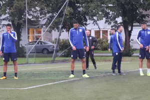 (ΦΩΤΟΣ) Προπόνηση στο Drammen