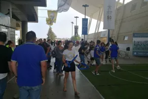 Το Fan Zone πριν το Καζακστάν (Φώτος & Βίντεο)