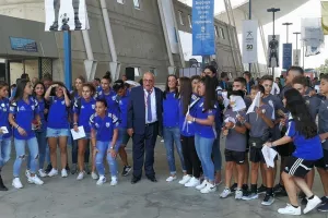 Στο Fan Zone ο Κούμας (Φώτος)