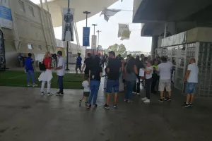 Το Fan Zone πριν το Καζακστάν (Φώτος & Βίντεο)