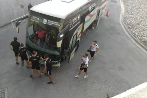 H άφιξη της Εθνικής μας (φώτος/βίντεο)