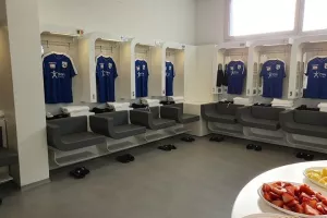 (ΦΩΤΟΣ) Το Kerkida στα αποδυτήρια