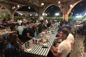 Ευχαριστίες για το δείπνο