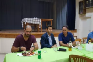 Δείπνο λίγο πριν την πρεμιέρα (φώτος)