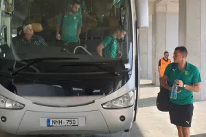 (ΒΙΝΤΕΟ/ΦΩΤΟΣ) Έφθασε στο γήπεδο η ΑΕΚ